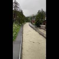 Switzerland: Heavy Rainfall Causes Landslide And Flooding, Cutting Off Zermatt 4