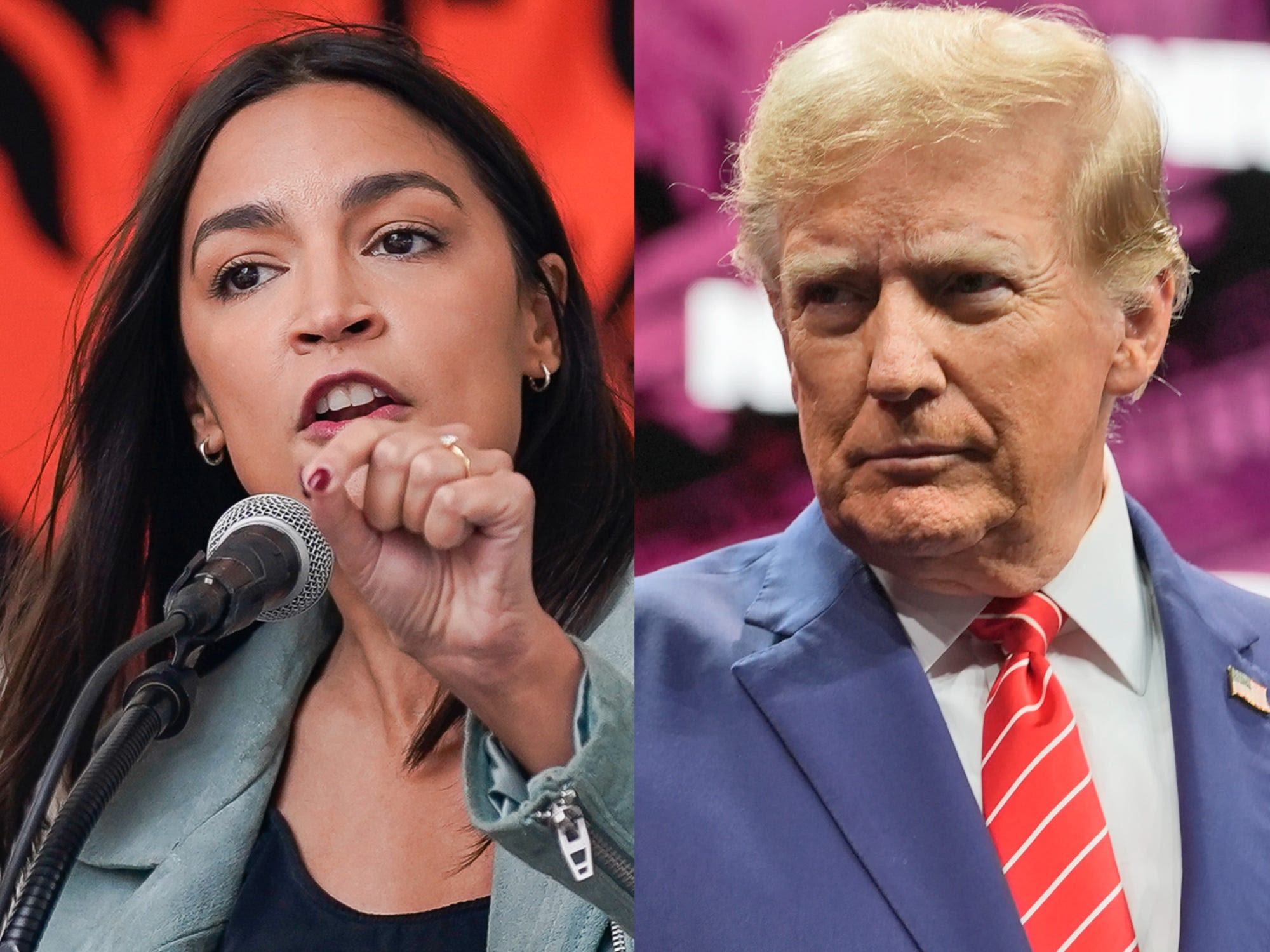 AOC says she 'wouldn't be surprised' if Trump 'threw me in jail' if he wins in 2024