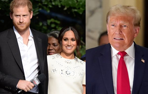 Donald Trump's Inexplicable Feud With Prince Harry & Meghan Markle Reignited by Eric Trump