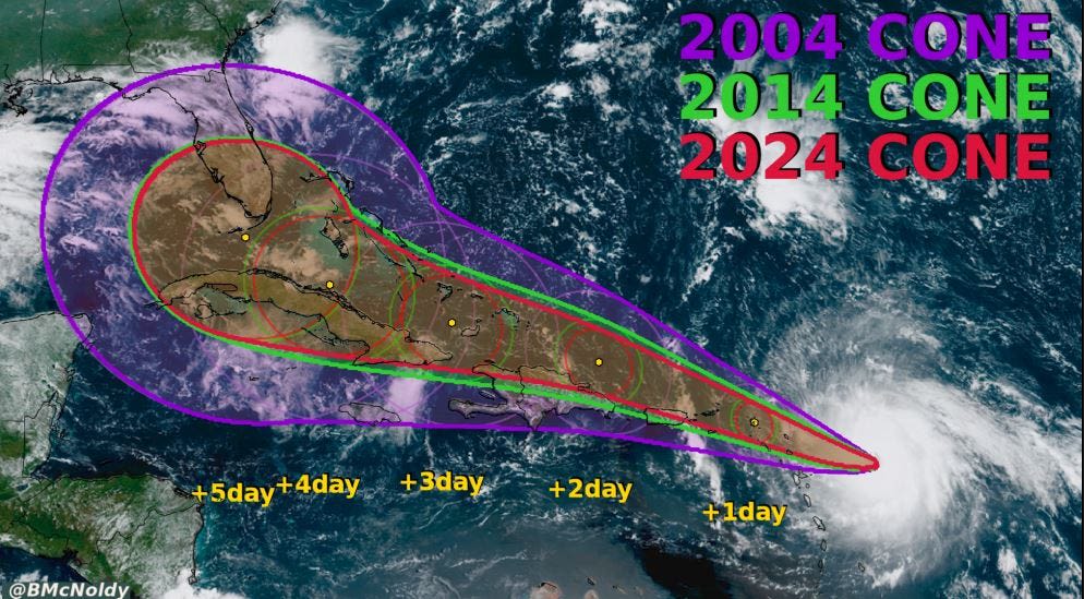 Hurricane track forecasts have hit a wall but new modeling may give them a boost