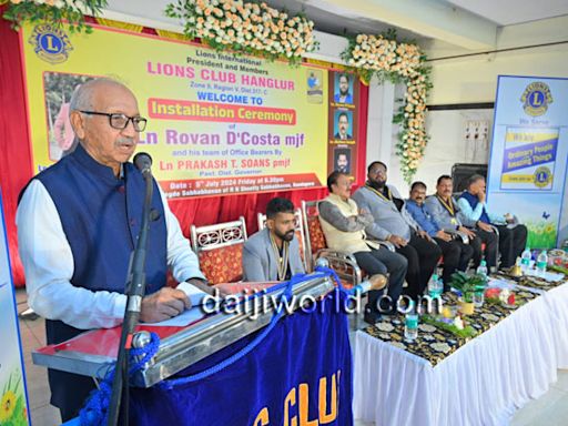 Kundapur: Haagluru Lions Club installs new office bearers for 2024-25