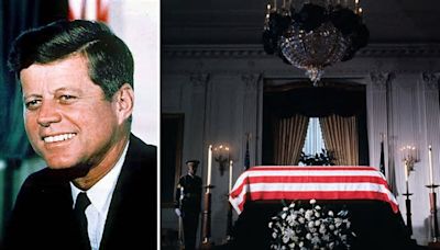 John F. Kennedy's Bronze Casket Was Buried At Sea