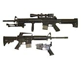 AR-15–style rifle