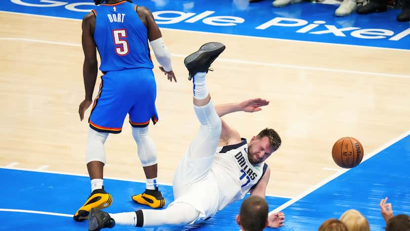 Dallas Mavericks’ Luka Doncic questionable (knee, ankle) for Game 3 vs. Thunder