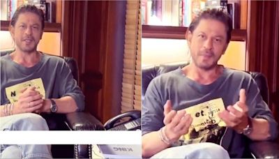 Watch: Hawk-eyed fans spot 'King' script on Shah Rukh Khan's table in viral video