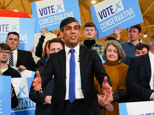 Tories may not win election, Sunak admits while claiming hung parliament likely