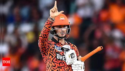 'It stands for…': SRH's Abhishek Sharma reveals the meaning behind his 'L' celebration | Cricket News - Times of India