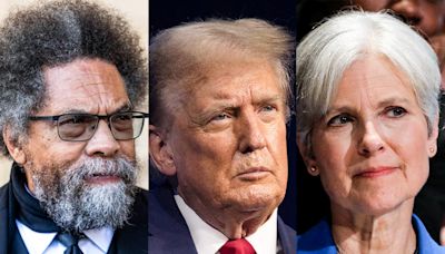 In praising Cornel West and Jill Stein, Trump said the quiet part out loud