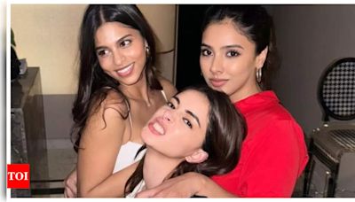 Suhana Khan cheers for BFF Ananya Panday as she shares photo from the screening of 'CTRL' - See inside | - Times of India