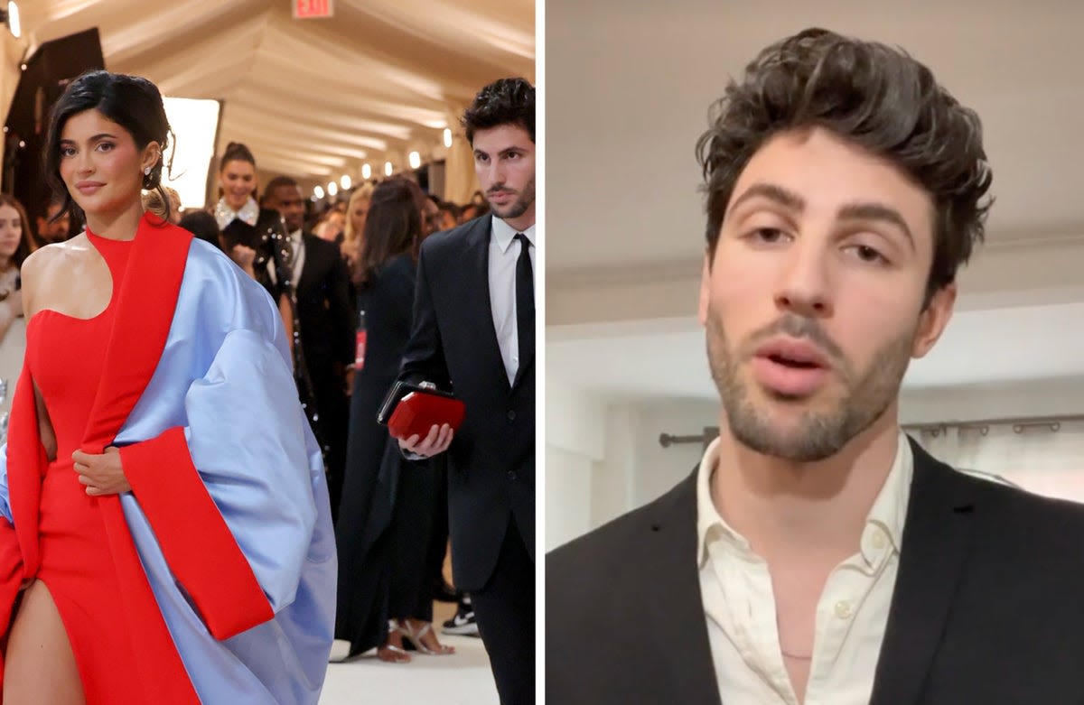 Viral Italian model says he’s fired from Met Gala for upstaging Kylie Jenner last year