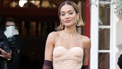 Rita Ora’s sheer opera gloves signal a very chic spring trend