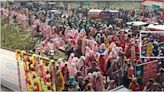 Video shows religious gathering in western India and is unrelated to July 2024 stampede