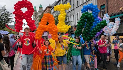 Thousands attend Pride parade in Belfast