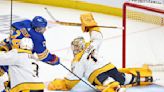 Juuse Saros makes 34 saves, Predators beat Sabres 2-1