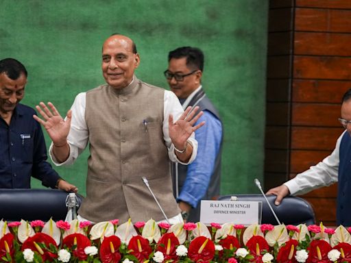 Monsoon Session: Rajnath Singh makes an appeal to Opposition at all-party meet