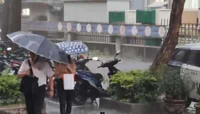 新／國家警報又響了！大雷雨往南開炸 2縣市注意