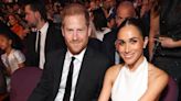 Prince Harry accepts Pat Tillman Award with Meghan watching on