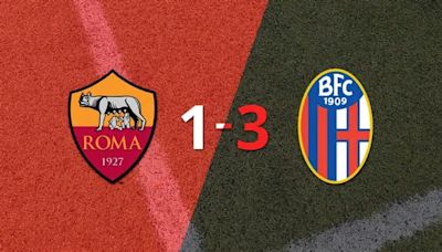 Serie A: Dura derrota para Roma sucumbe ante la contundencia de Bologna y cae por 3 a 1