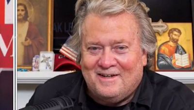 'I will be back': Steve Bannon laughs off jail hearing moments before it's set to begin