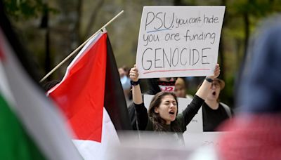 Pro-Palestine protesters demand Penn State divest from Israel amid national trend