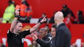 Fulham manager Marco Silva questions referee Chris Kavanagh after FA Cup exit