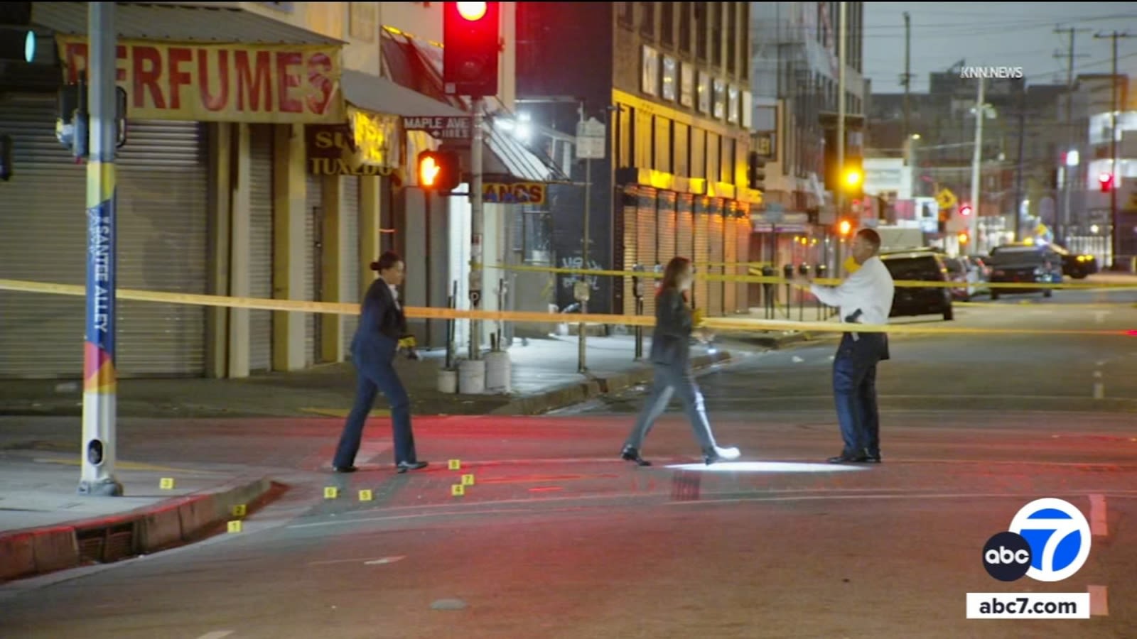 Investigation underway after 1 killed, 2 injured in downtown Los Angeles shooting