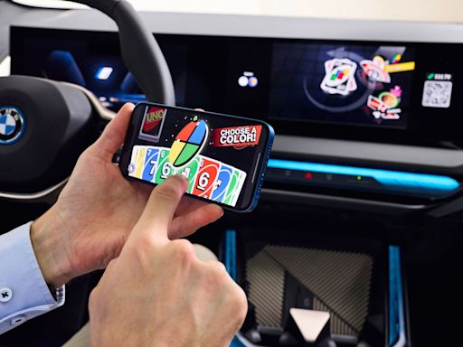 BMW expands its in-car gaming connectivity with UNO Car Party