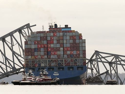 Shipping giant Maersk says Baltimore port reentry decision is near as collapsed bridge cleanup progresses