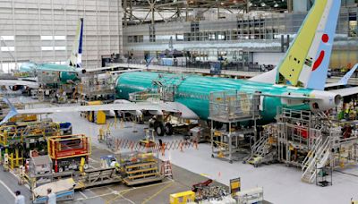 Boeing's new CEO visits 737 Max factory on his first day