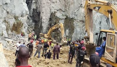 Dozens of gold miners trapped in Nigeria