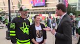 Talking with Vegas Golden Knights fans in Dallas before Game 5 vs Stars