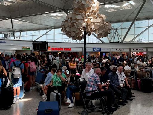 Stansted Airport statement on Microsoft outage as glitch hits airlines and other businesses