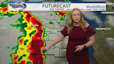 Stronger round of t-storms begins this evening