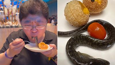 "Looks Alive": Viral Video Of Woman Eating Eel With 'Pani Puri' Is Making The Internet Cringe