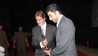 20 years of Yuva: Amitabh Bachchan calls Abhishek ’best’, revisits day his son got an award for the film