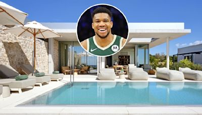 Giannis Antetokounmpo Bought Two Vacation Homes in His Native Greece