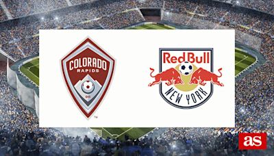 Colorado Rapids vs New York Red Bulls: estadísticas previas y datos en directo | MLS - Liga USA 2024