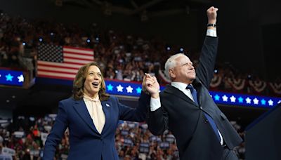 Tim Walz Tears Into GOP Ticket at Raucous Philadelphia Rally