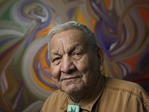 'A paintbrush in my hand': Alex Janvier, part of Indian Group of Seven, dies at 89