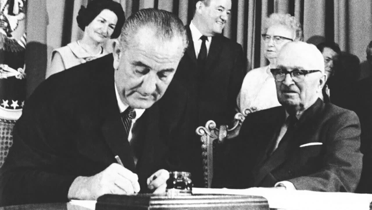 Harris’s ‘Opportunity Society’ is in the shadow of LBJ’s War on Poverty