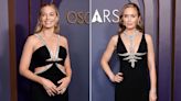 Margot Robbie and Emily Blunt Wear Nearly Identical Dresses at Governors Awards