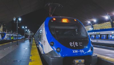 EFE suspende servicio de trenes entre Rancagua y Estación Central por una falla en la vía - La Tercera