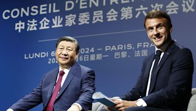 Xi Jinping y Emmanuel Macron se unieron para una “tregua mundial” de cara a los Juegos Olímpicos