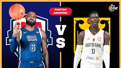 USA vs Alemania; a qué hora y dónde ver partido amistoso básquetbol