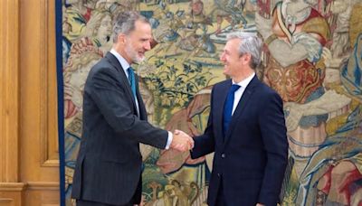 El rey Felipe VI recibirá a Rueda en Zarzuela el martes