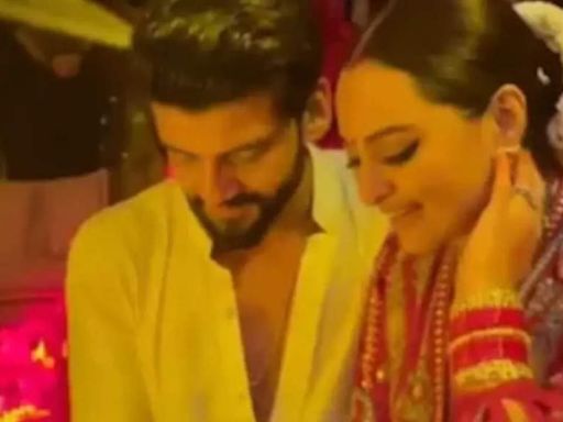 Sonakshi Sinha's third wedding look costs Rs 2.5 lakh | Hindi Movie News - Times of India