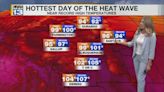 Extreme heat and higher rain chances to end the week