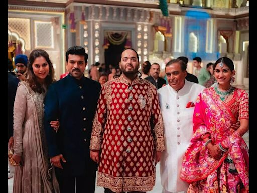 Ram Charan Writes A Heartfelt Message To Ambani Family Post The Wedding