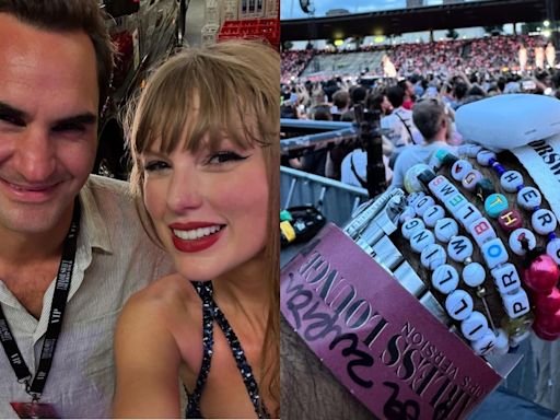 Roger Federer sorprende al declararse fan de Taylor Swift y presume selfie con la cantante