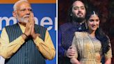 PM Modi attends 'Shubh Ashirwad' function of Anant Ambani & Radhika Merchant